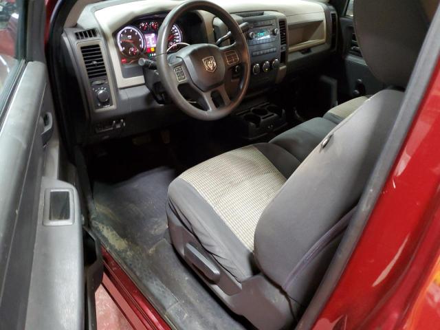 3C6JD7AP1CG201605 - 2012 DODGE RAM 1500 ST RED photo 8
