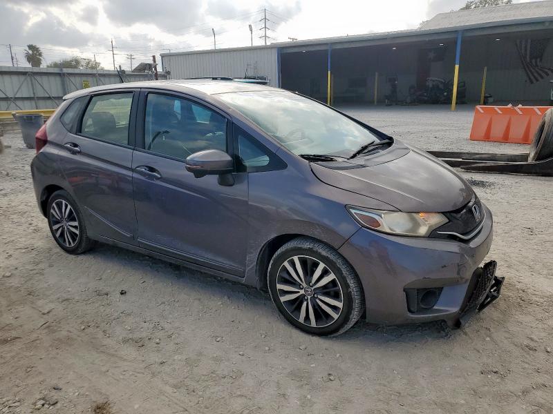 JHMGK5H81HS003164 - 2017 HONDA FIT EX Серый фото 4