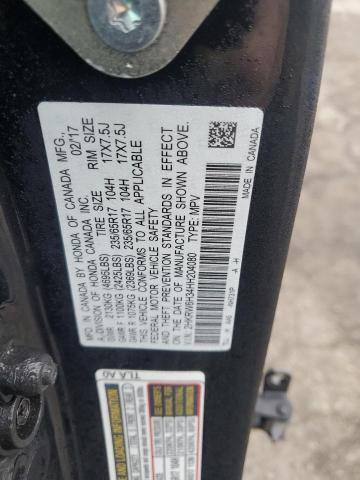 2HKRW6H34HH204080 - 2017 HONDA CR-V LX Қара фото 14