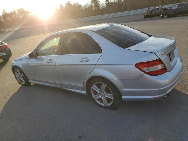WDDGF8BBXBR172633 - 2011 MERCEDES-BENZ C 300 4MATIC SILVER photo 2