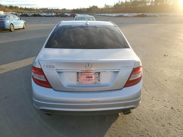 WDDGF8BBXBR172633 - 2011 MERCEDES-BENZ C 300 4MATIC SILVER photo 6