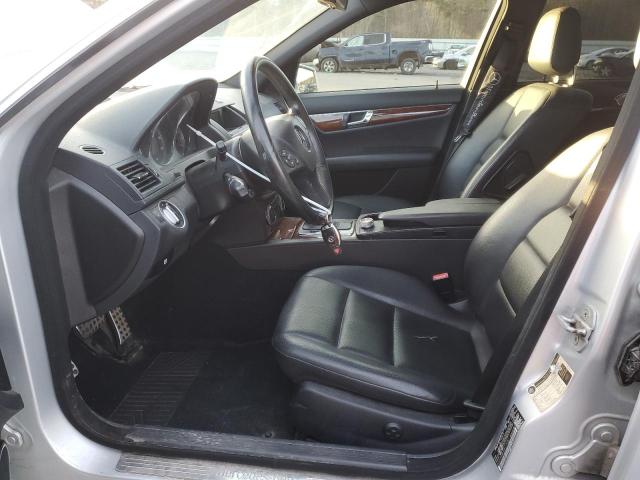 WDDGF8BBXBR172633 - 2011 MERCEDES-BENZ C 300 4MATIC SILVER photo 7