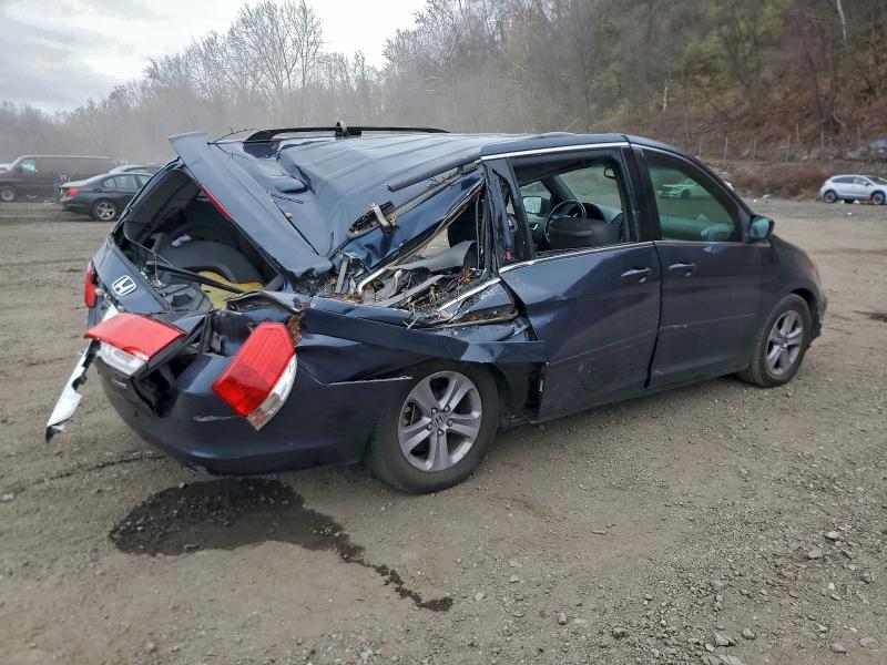 5FNRL3H92AB095053 - 2010 HONDA ODYSSEY TOURING Mavi foto 3