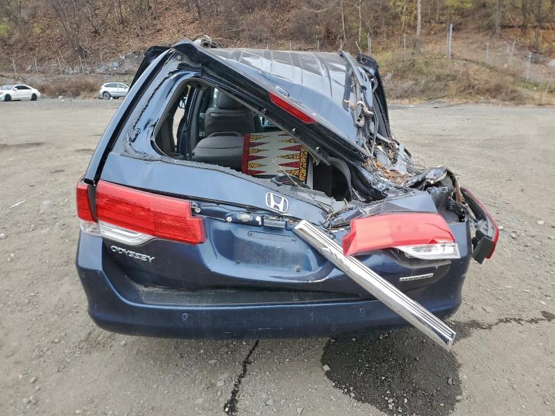 5FNRL3H92AB095053 - 2010 HONDA ODYSSEY TOURING Mavi foto 6