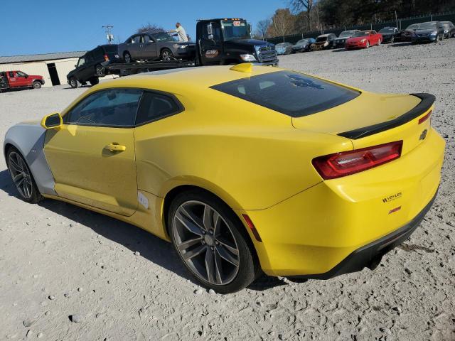 1G1FB1RS3H0210496 - 2017 CHEVROLET CAMARO LT YELLOW photo 2