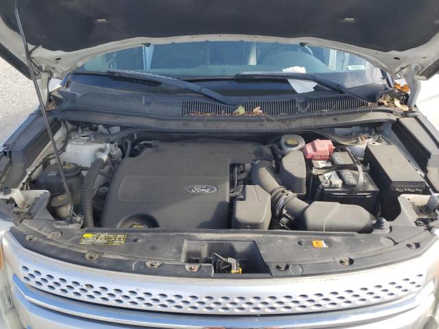 1FMHK8D88BGA10700 - 2011 FORD EXPLORER XLT Weiß Foto 12