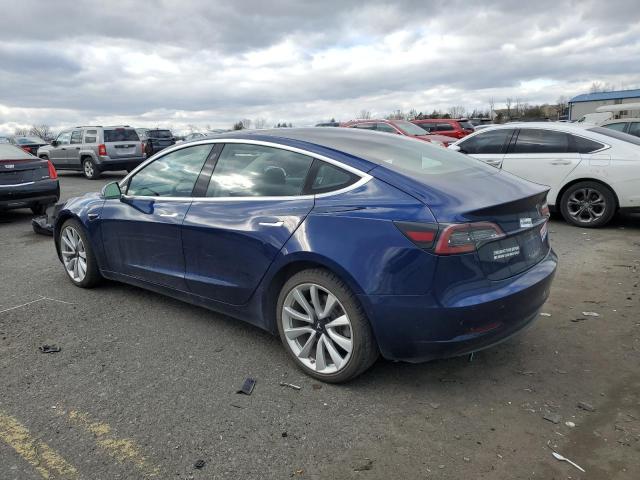 5YJ3E1EB0JF063987 - 2018 TESLA MODEL 3 Mavi fotoğraf 2