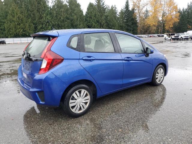 JHMGK5H51GX008145 - 2016 HONDA FIT LX BLUE photo 3