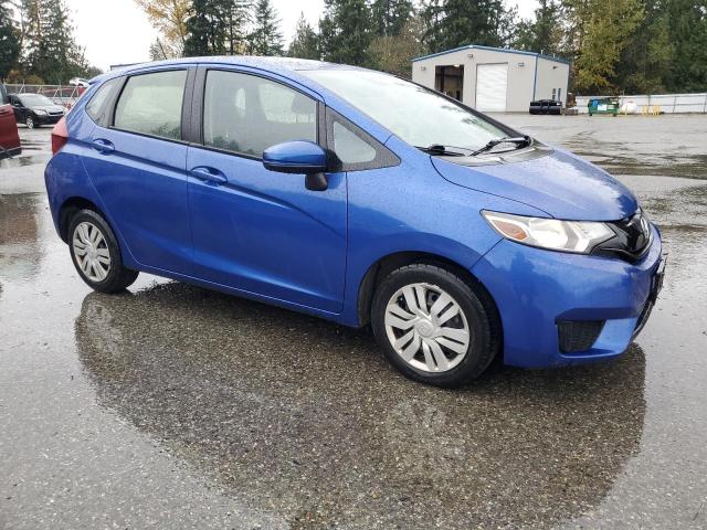 JHMGK5H51GX008145 - 2016 HONDA FIT LX BLUE photo 4