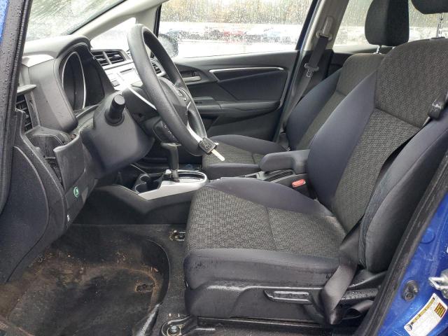 JHMGK5H51GX008145 - 2016 HONDA FIT LX BLUE photo 7