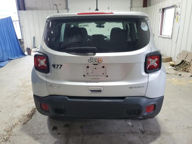 ZACNJBA11KPK01602 - 2019 JEEP RENEGADE SPORT Արծաթագույն լուսանկար 6