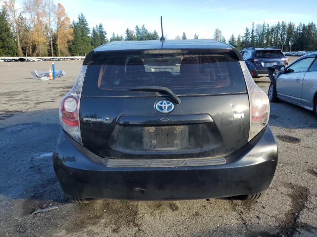 JTDKDTB39D1553042 - 2013 TOYOTA PRIUS C BLACK photo 6