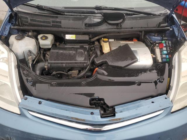JTDKB20U977655759 - 2007 TOYOTA PRIUS BLUE photo 11