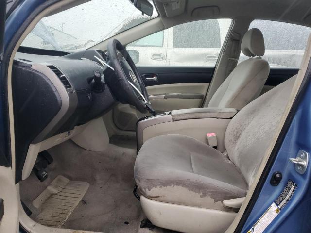 JTDKB20U977655759 - 2007 TOYOTA PRIUS BLUE photo 7