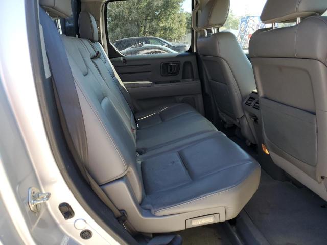5FPYK1F52DB009979 - 2013 HONDA RIDGELINE RTL SILVER photo 10