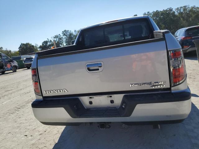 5FPYK1F52DB009979 - 2013 HONDA RIDGELINE RTL SILVER photo 6
