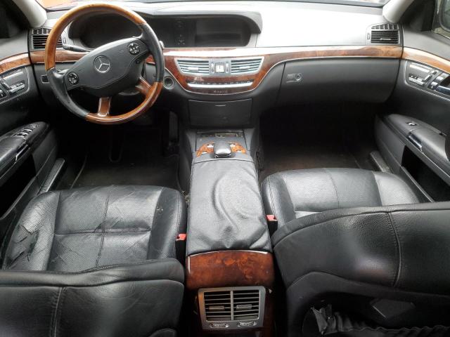 WDDNG86X39A241309 - 2009 MERCEDES-BENZ S 550 4MATIC BLACK photo 8