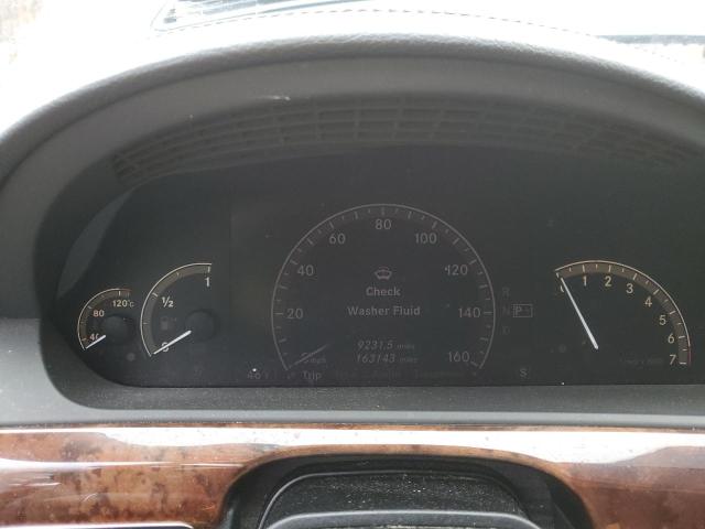 WDDNG86X39A241309 - 2009 MERCEDES-BENZ S 550 4MATIC BLACK photo 9