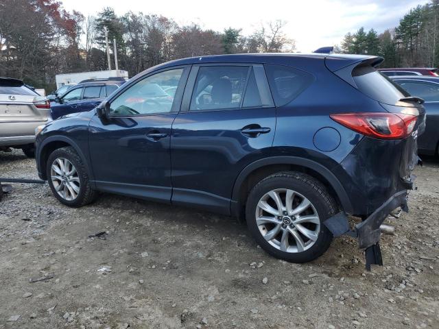 JM3KE4DY1F0460995 - 2015 MAZDA CX-5 GT BLUE photo 2