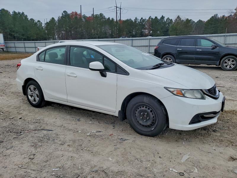 2HGFB2F52DH503390 - 2013 HONDA CIVIC LX 白色 照片 4