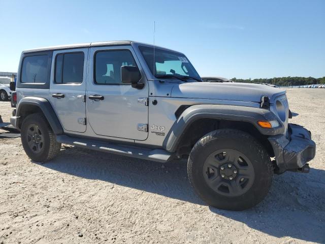 1C4HJXDG7JW171441 - 2018 JEEP WRANGLER U SPORT Сріблястий фото 4