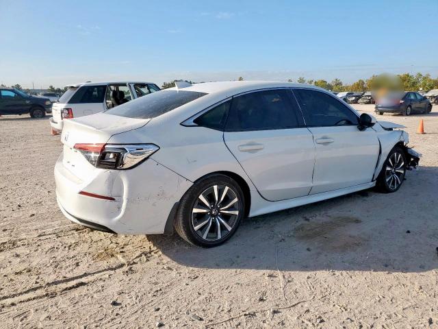 2HGFE1F7XRH309135 - 2024 HONDA CIVIC EX WHITE photo 3