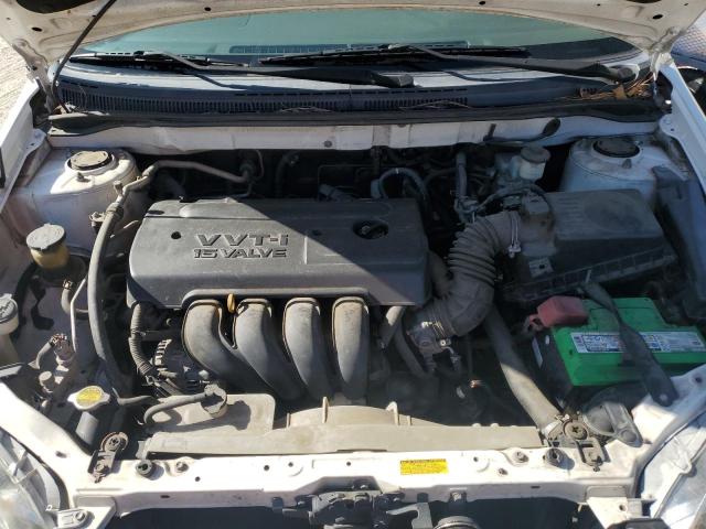 JTDBR32E860070329 - 2006 TOYOTA COROLLA CE თეთრი ფოტო 11