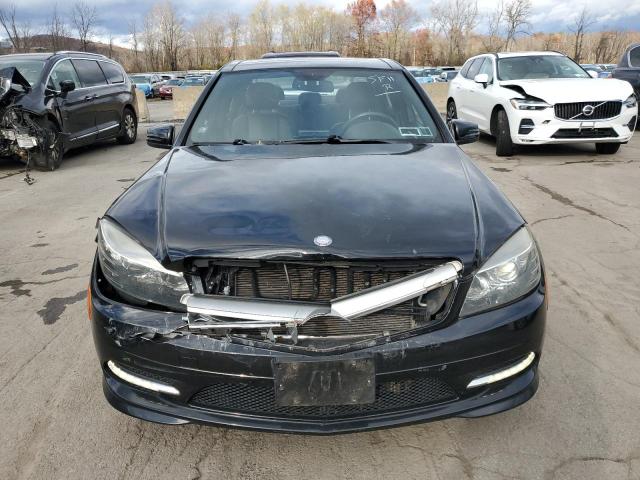 WDDGF8BB4BR137957 - 2011 MERCEDES-BENZ C 300 4MATIC BLACK photo 5