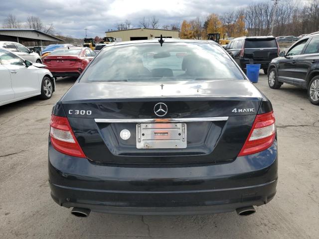 WDDGF8BB4BR137957 - 2011 MERCEDES-BENZ C 300 4MATIC BLACK photo 6