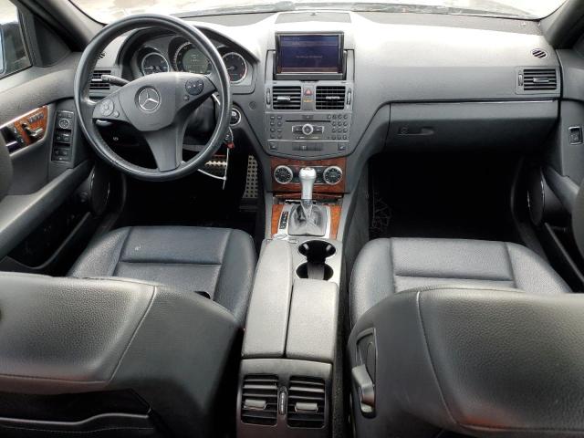 WDDGF8BB4BR137957 - 2011 MERCEDES-BENZ C 300 4MATIC BLACK photo 8