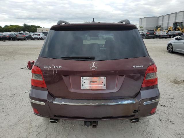 WDCGG8HBXAF289069 - 2010 MERCEDES-BENZ GLK 350 4MATIC BROWN photo 6