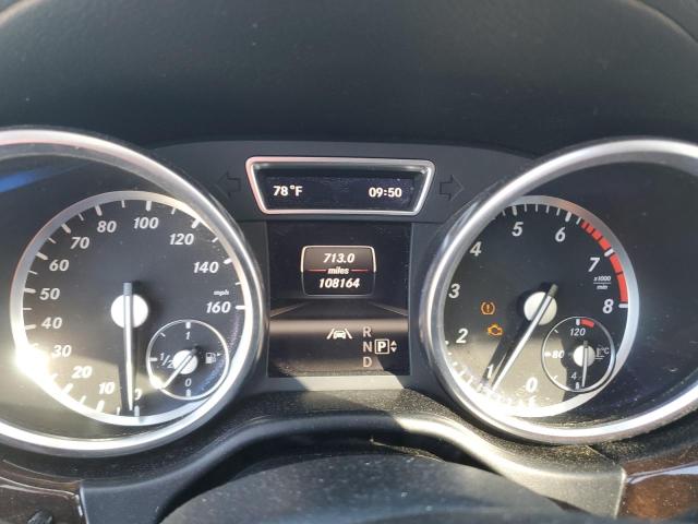 4JGDF7CE2DA246771 - 2013 MERCEDES-BENZ GL 450 4MATIC GRAY photo 9