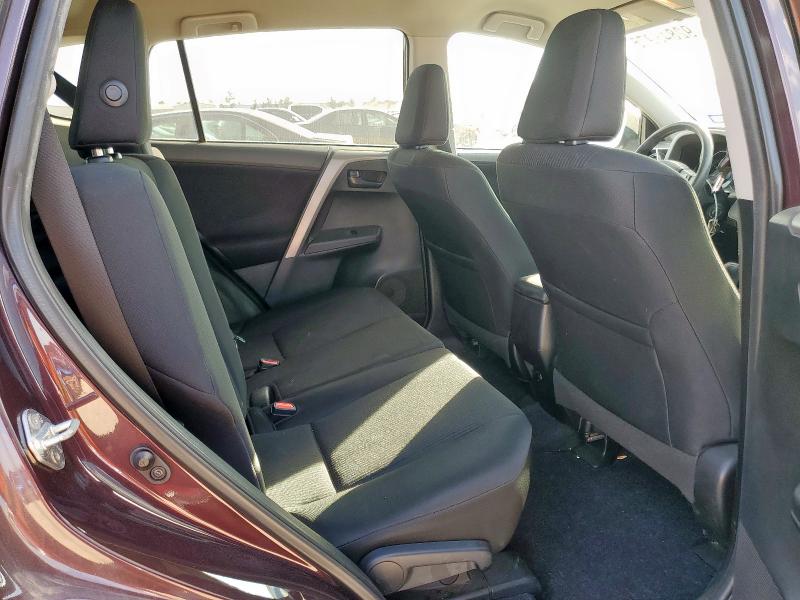 2T3ZFREV4GW280039 - 2016 TOYOTA RAV4 LE PURPLE photo 10