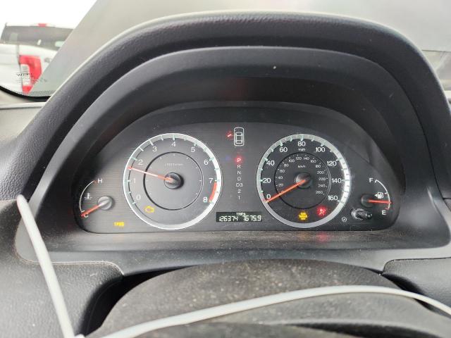 1HGCS1B81AA003986 - 2010 HONDA ACCORD EXL BLACK photo 9