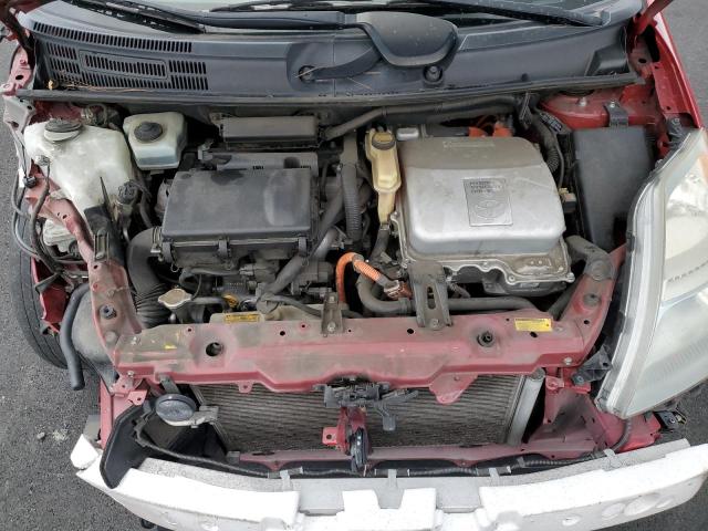 JTDKB20U173224100 - 2007 TOYOTA PRIUS BURGUNDY photo 11
