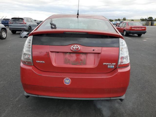 JTDKB20U173224100 - 2007 TOYOTA PRIUS BURGUNDY photo 6