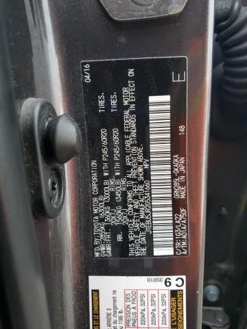 JTEBU5JR2G5341660 - 2016 TOYOTA 4RUNNER SR5/SR5 PREMIUM GRAY photo 13