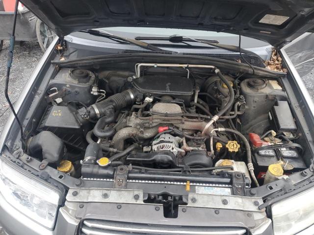 JF1SG63687H704665 - 2007 SUBARU FORESTER 2.5X GRAY photo 12