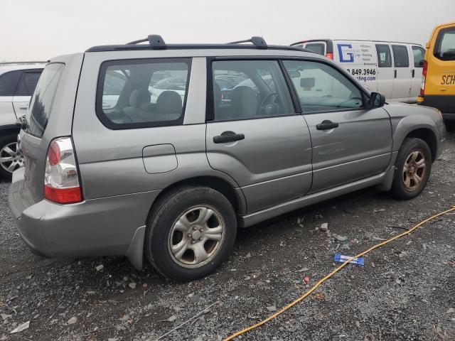 JF1SG63687H704665 - 2007 SUBARU FORESTER 2.5X GRAY photo 3