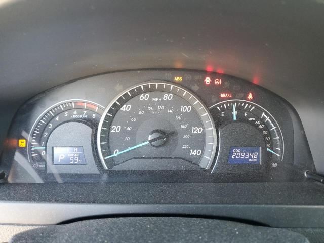 4T1BF1FK6CU096196 - 2012 TOYOTA CAMRY BASE BLACK photo 9