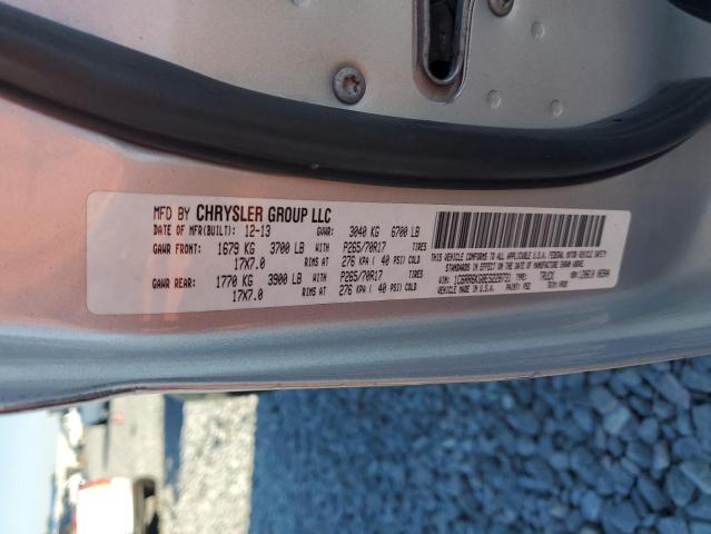 1C6RR6KG8ES228731 - 2014 RAM 1500 ST SILVER photo 12