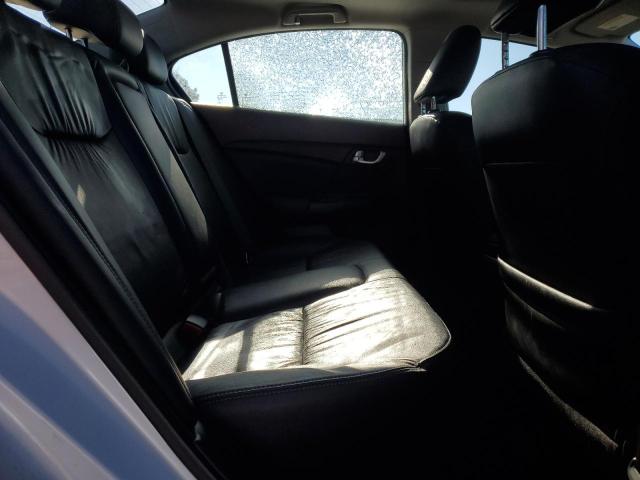 19XFB2F99FE205001 - 2015 HONDA CIVIC EXL WHITE photo 10