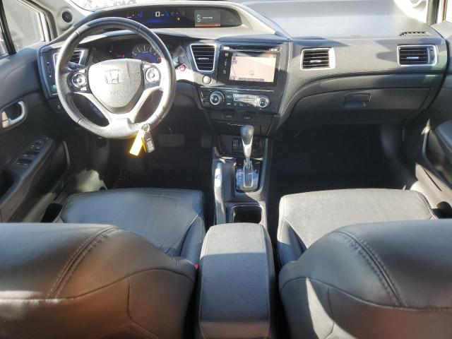 19XFB2F99FE205001 - 2015 HONDA CIVIC EXL WHITE photo 8