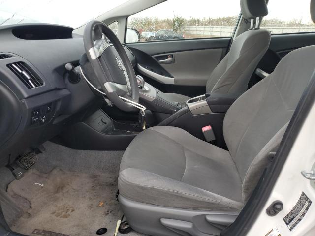 JTDKN3DU3C5529507 - 2012 TOYOTA PRIUS თეთრი ფოტო 7