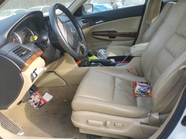1HGCP2F86BA027767 - 2011 HONDA ACCORD EXL WHITE photo 7