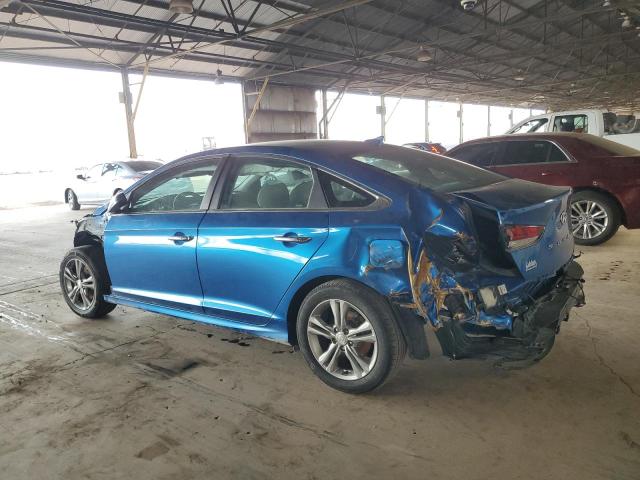 5NPE34AF3KH750943 - 2019 HYUNDAI SONATA LIMITED 蓝色 照片 2