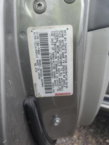 JT2BF22KXX0155823 - 1999 TOYOTA CAMRY LE GOLD photo 12