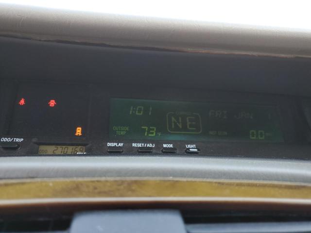 4T1BF28B0YU098276 - 2000 TOYOTA AVALON XL CREAM photo 9