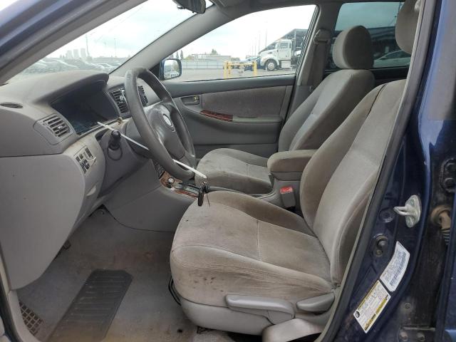 1NXBR32E85Z515607 - 2005 TOYOTA COROLLA CE BLUE photo 7