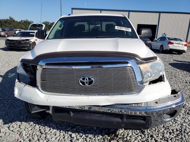 5TFRY5F16DX133582 - 2013 TOYOTA TUNDRA DOUBLE CAB SR5 WHITE photo 5